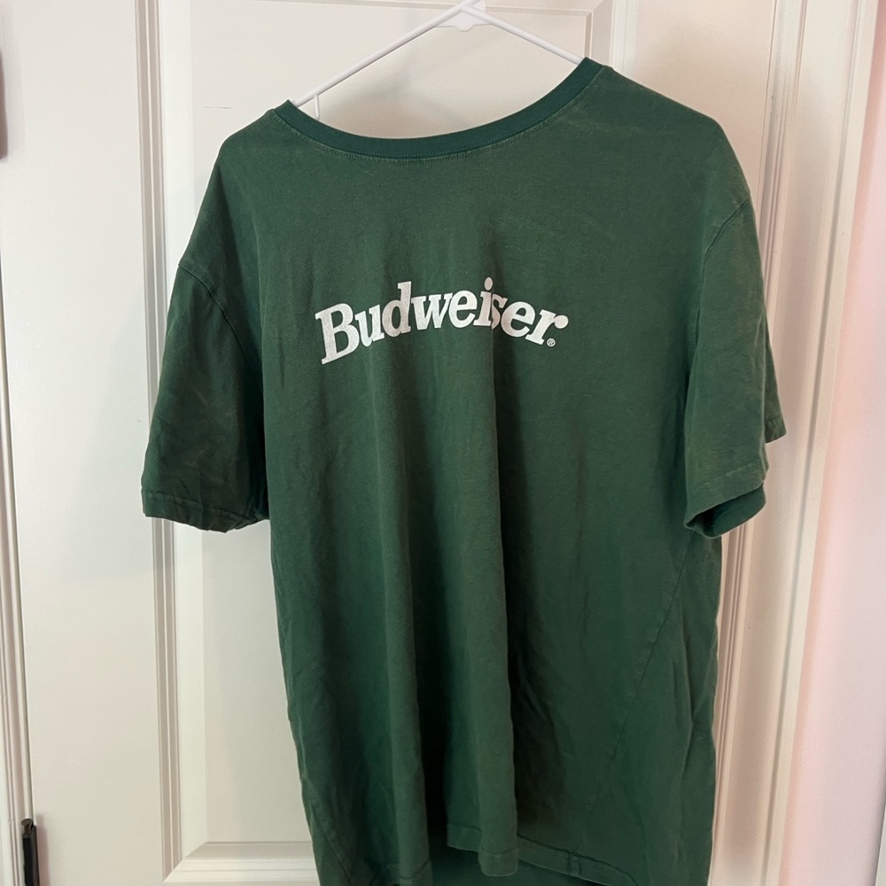 Budweiser Green Short Sleeve Tee